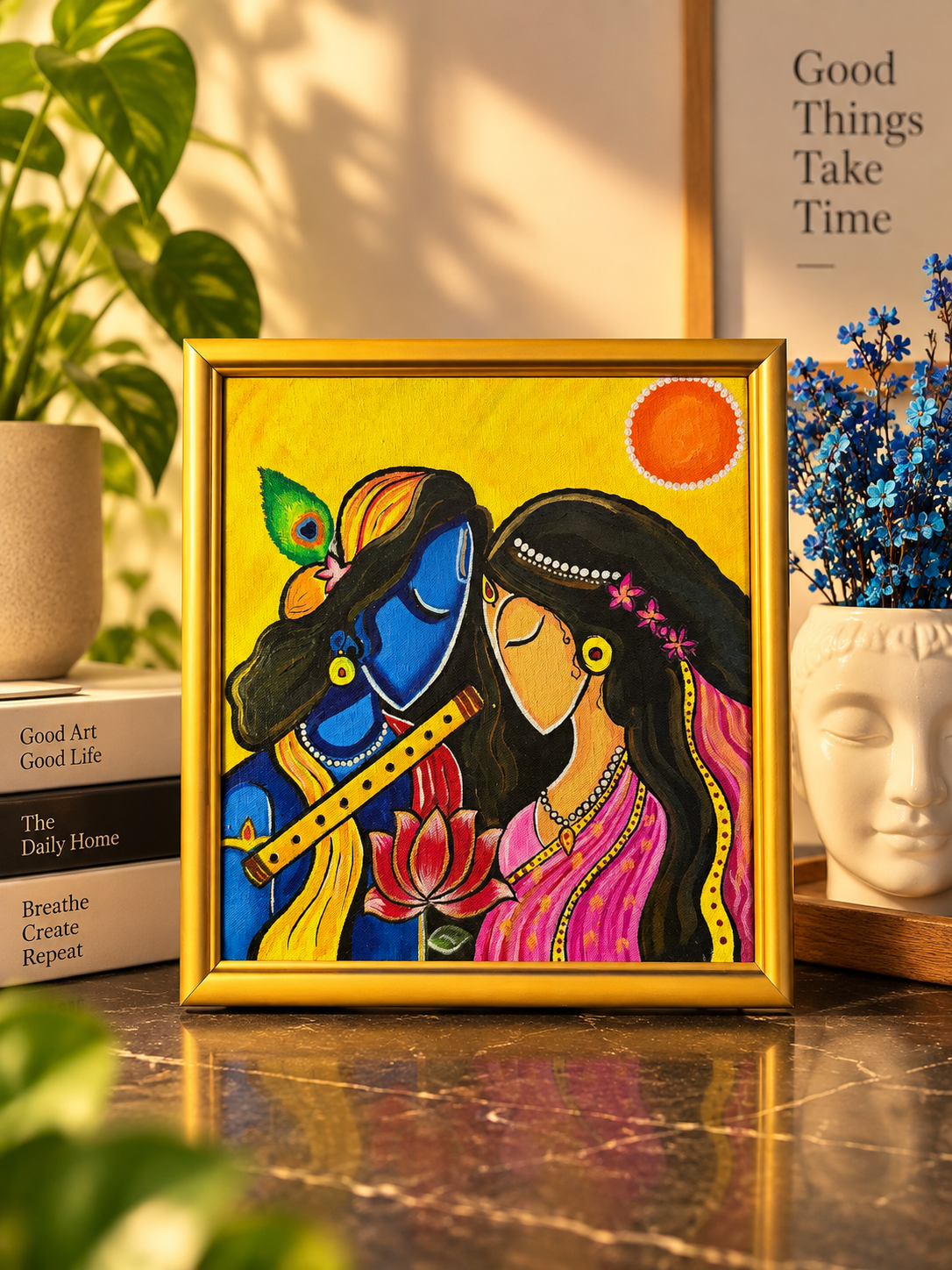 Interior Threshold — Acrylic on canvas by Pranjal